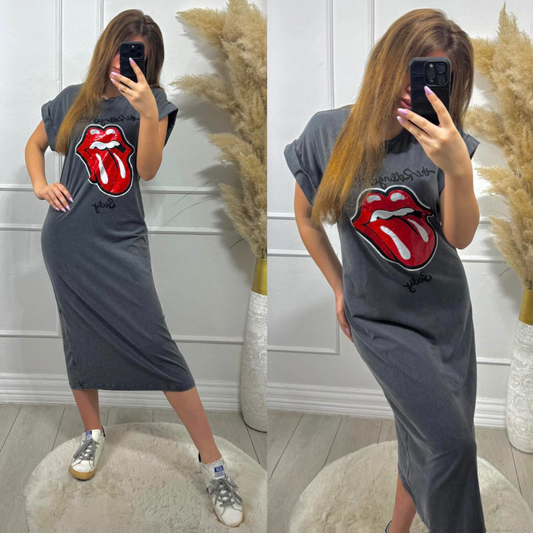 Kleid Rolling Stones
